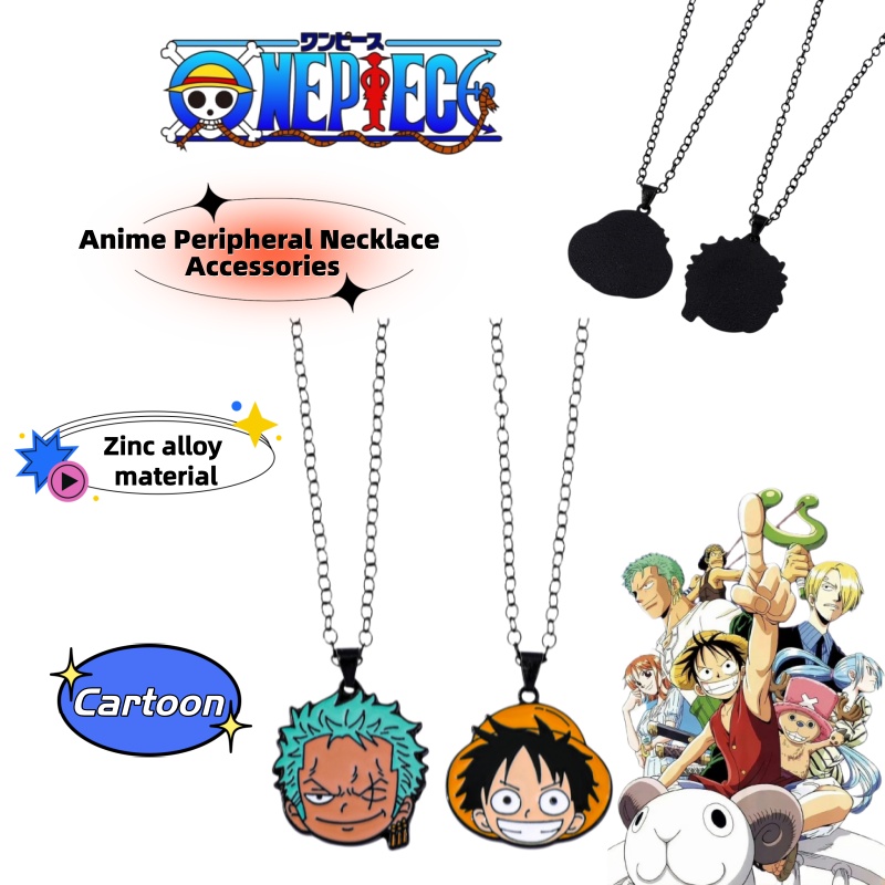 Luffy Anime Merchandise - One Piece Anime-Merchandise, kreative Halskette, Schmuck,