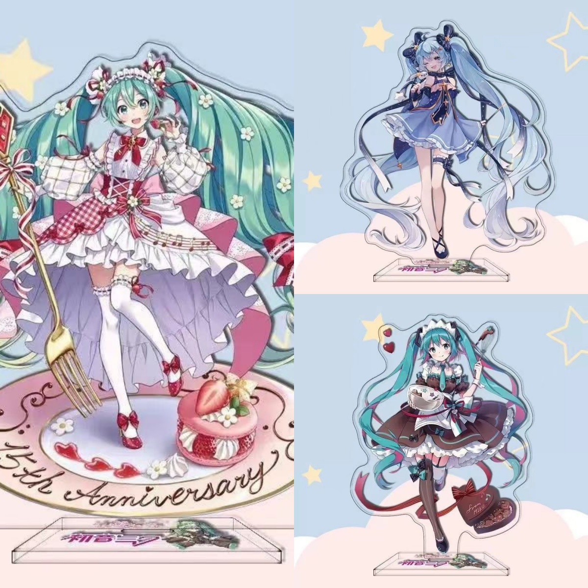 Anime Merchandise - Hatsune Miku Anime-Charakter Acryl-Standfigur Virtuelle Sängerin