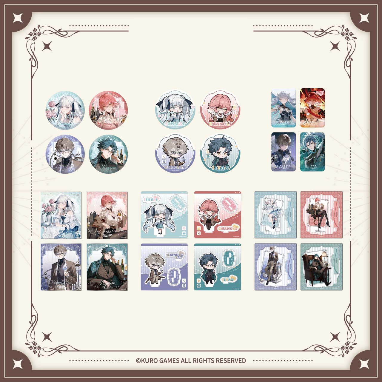 Anime Merch - Sunsyea Wuthering Waves Offizielles Merch Original