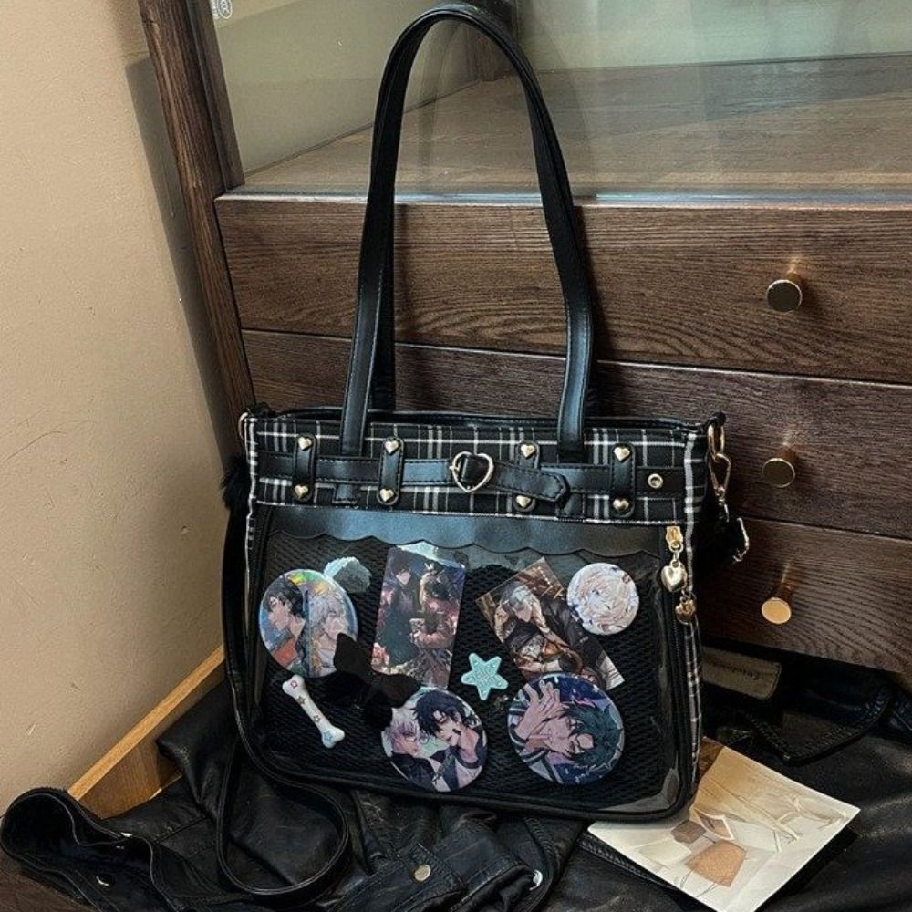Y2K Cartoon Anime Itabag Gitte – Anime Merchandise Women Bewertung und Preis