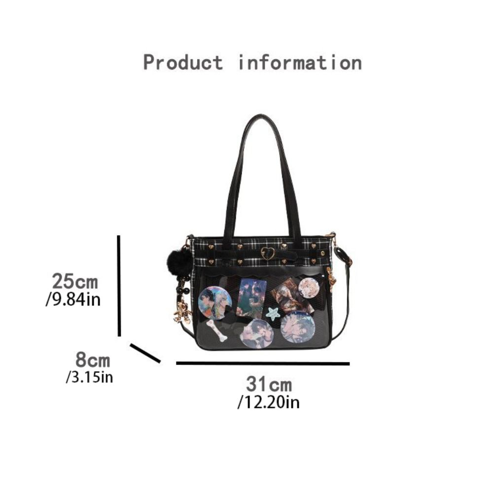 Y2K Cartoon Anime Itabag Gitte – Anime Merchandise Women Bewertung und Preis