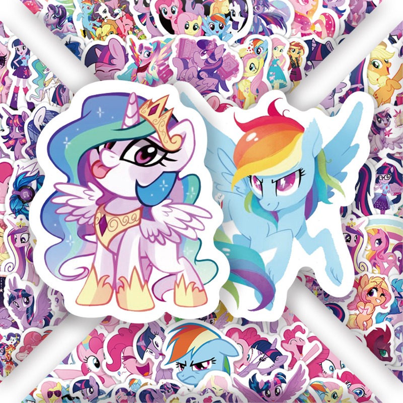 100 Stück Cartoon My Little Po – Anime Merchandise Bewertung und Preis