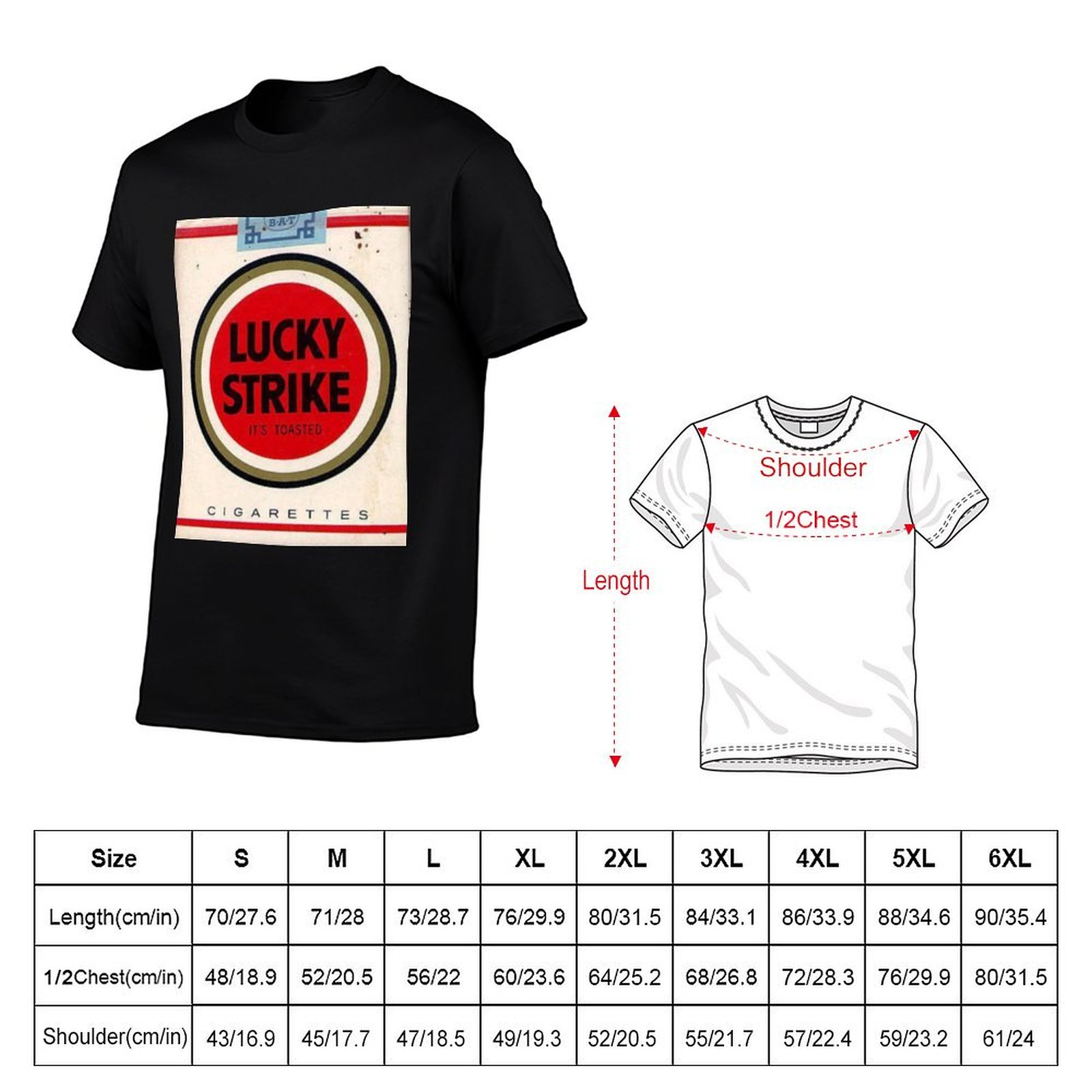 BESTSELLER Lucky Strike Mercha – Anime Merchandise Shirt Bewertung und Preis