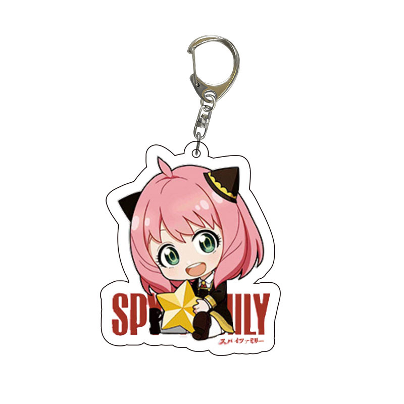 Spy x Family Acryl-Schlüsselan – Anime Merchandise Keychains Bewertung und Preis