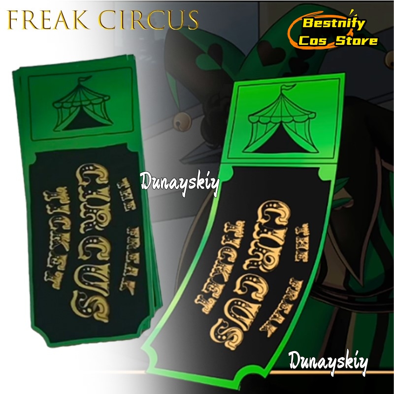 BFreak Zirkus-Ticketkarte, Rot – Anime Merchandise In Japanese Bewertung und Preis