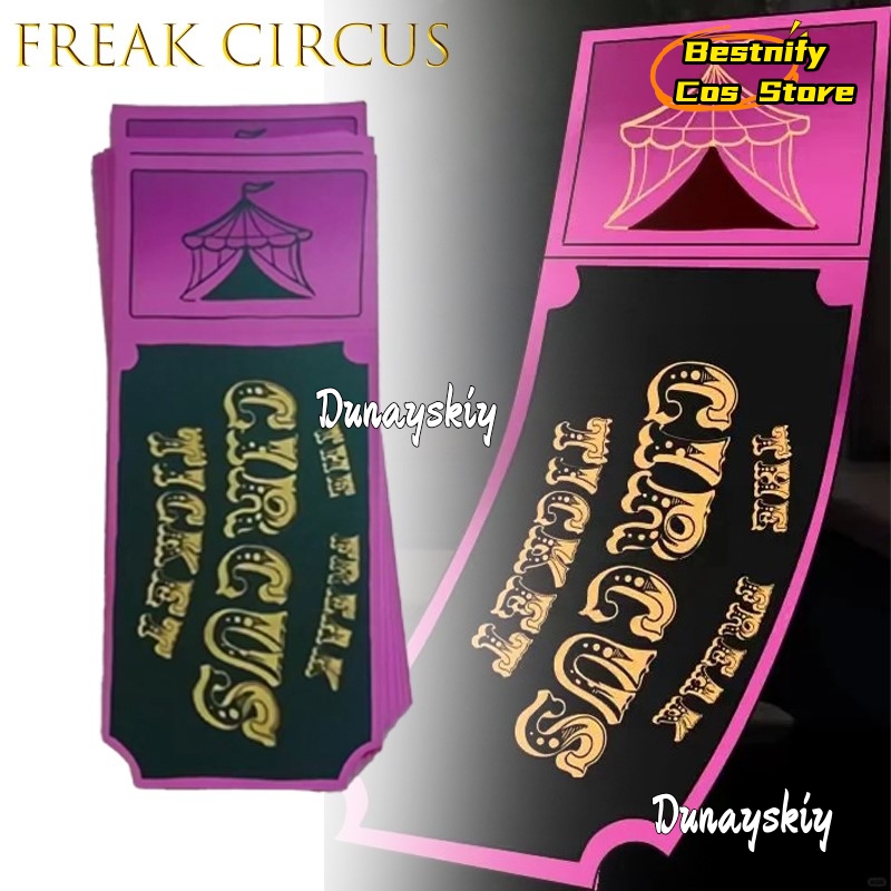 BFreak Zirkus-Ticketkarte, Rot – Anime Merchandise In Japanese Bewertung und Preis