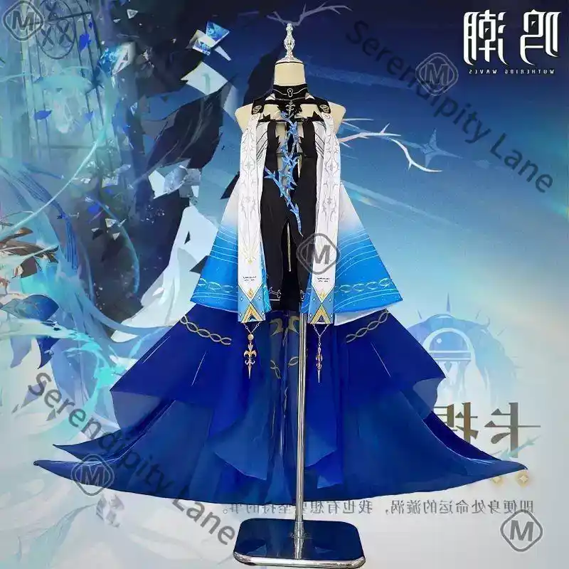 Wuthering Waves Cosplay-Outfit – Anime Merchandise Women Bewertung und Preis