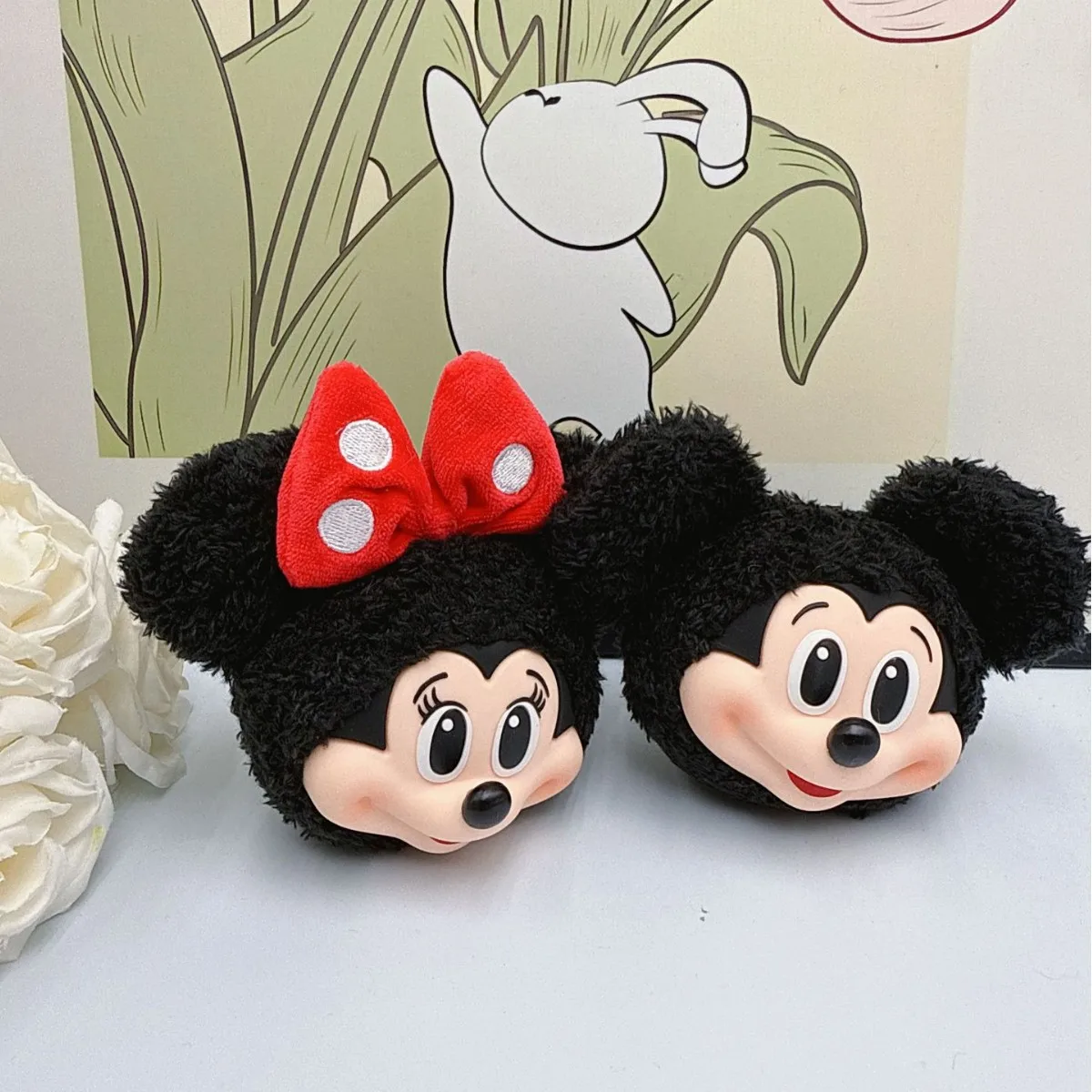 Mickey Minnie Plüschpuppe Schl – Anime Merchandise Figures Bewertung und Preis