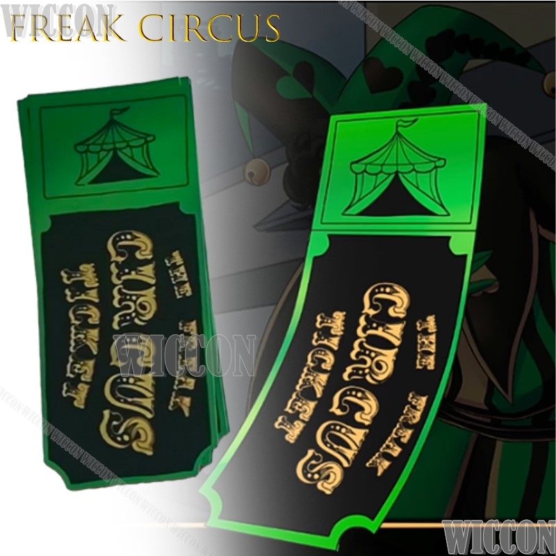 Freak Zirkus Ticketkarte Rot G – Anime Merchandise In Japanese Bewertung und Preis