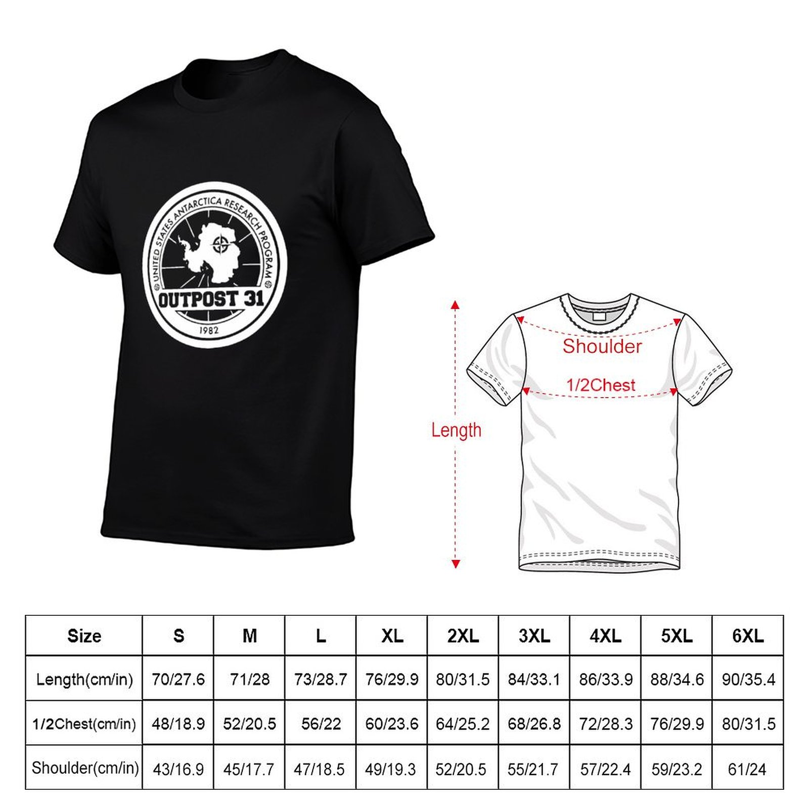 Outpost 31 Logo MERCHANDISE T- – Anime Merchandise Shirt Bewertung und Preis