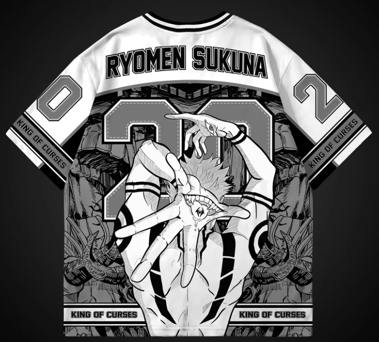 Neueste Jujutsu Kaisen Trikots – Anime Merchandise Shirt Bewertung und Preis